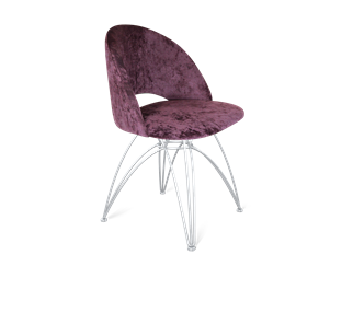 Обеденный стул SHT-ST34 / SHT-S112 (вишневый джем/хром лак) в Магадане