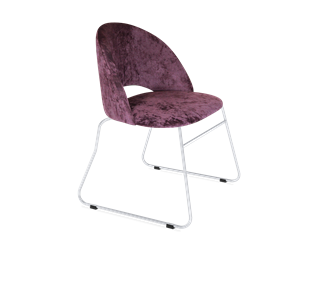 Обеденный стул SHT-ST34 / SHT-S167 (вишневый джем/хром лак) в Магадане