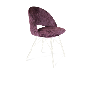 Обеденный стул SHT-ST34 / SHT-S37 (вишневый джем/белый муар) в Магадане - предосмотр