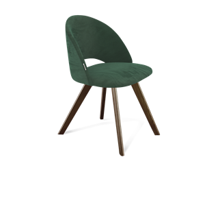 Обеденный стул SHT-ST34 / SHT-S39 (лиственно-зеленый/темный орех) в Магадане