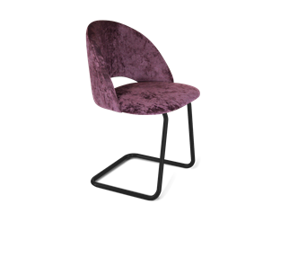 Обеденный стул SHT-ST34 / SHT-S45-1 (вишневый джем/черный муар) в Магадане
