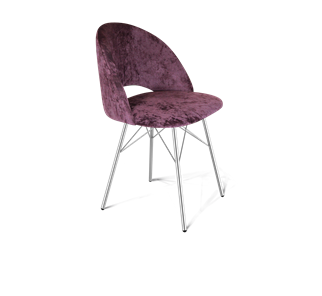 Обеденный стул SHT-ST34 / SHT-S64 (вишневый джем/хром лак) в Магадане - предосмотр