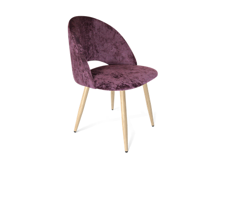 Обеденный стул SHT-ST34 / SHT-S95-W (вишневый джем/розрачный лак/черный муар) в Магадане - изображение