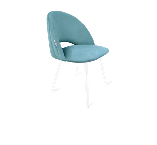Обеденный стул SHT-ST34-1 / SHT-S95-1 (голубая пастель/белый муар) в Магадане