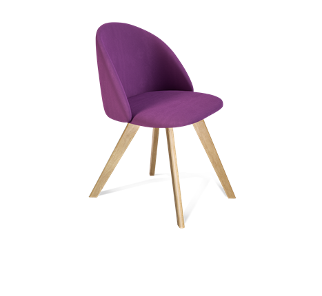 Обеденный стул SHT-ST35 / SHT-S39 (ягодное варенье/прозрачный лак) в Магадане - изображение