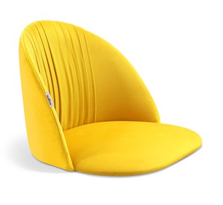 Обеденный стул SHT-ST35-1 / SHT-S37 (имперский жёлтый/белый муар) в Магадане - предосмотр 1