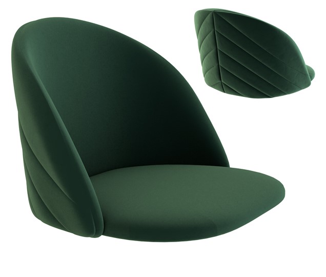 Обеденный стул SHT-ST35-2 / SHT-S37 (лиственно-зеленый/хром лак) в Магадане - изображение 1