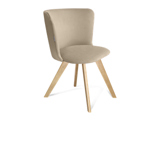 Обеденный стул SHT-ST36 / SHT-S39 (ванильный крем/прозрачный лак) в Магадане