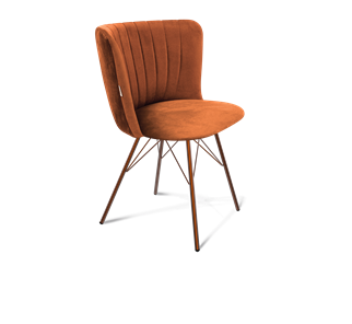 Обеденный стул SHT-ST36-1 / SHT-S37 (песчаная буря/медный металлик) в Магадане