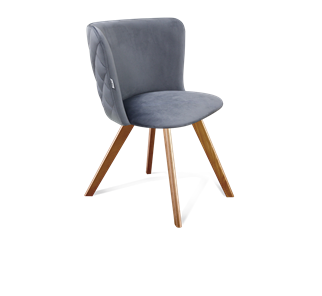 Обеденный стул SHT-ST36-3 / SHT-S39 (нейтральный серый/светлый орех) в Магадане