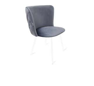 Обеденный стул SHT-ST36-3 / SHT-S95-1 (нейтральный серый/белый муар) в Магадане