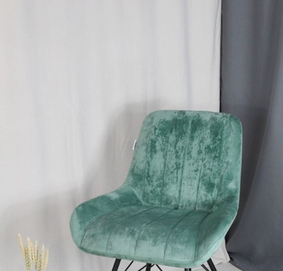 Обеденный стул SHT-ST37 / SHT-S37 (зеленый чай/медный металлик) в Магадане - изображение 9