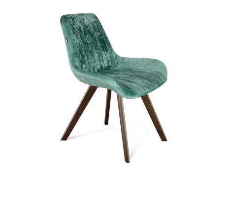 Обеденный стул SHT-ST37 / SHT-S39 (зеленый чай/темный орех) в Магадане - изображение