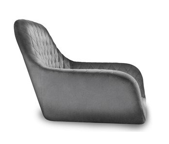 Обеденный стул SHT-ST38 / SHT-S122 (угольно-серый/темный орех/черный муар) в Магадане - предосмотр 3