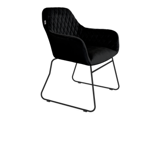 Обеденный стул SHT-ST38 / SHT-S167 (ночное затмение/черный муар) в Магадане