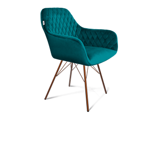 Обеденный стул SHT-ST38 / SHT-S37 (альпийский бирюзовый/медный металлик) в Магадане