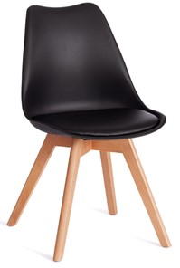 Кухонный стул TULIP (mod. 73-1) 47,5х55х80 черный арт.20187 в Магадане - предосмотр