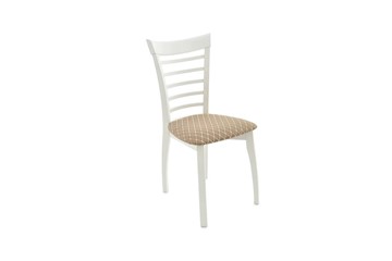 Обеденный стул Бурбон (Тон 9-Эмаль белая, Призма 37-1) в Магадане - предосмотр