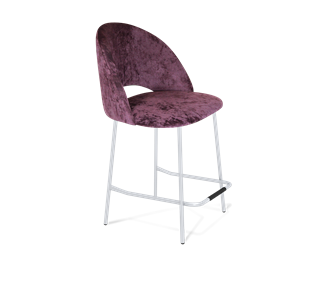 Полубарный стул SHT-ST34 / SHT-S29P-1 (вишневый джем/хром лак) в Магадане - предосмотр
