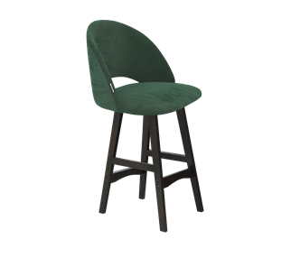 Полубарный стул SHT-ST34 / SHT-S65-1 (лиственно-зеленый/венге) в Магадане
