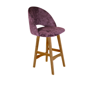 Полубарный стул SHT-ST34 / SHT-S65-1 (вишневый джем/светлый орех) в Магадане - предосмотр