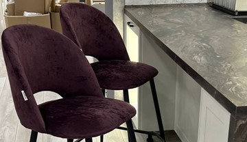 Полубарный стул SHT-ST34 / SHT-S65-1 (вишневый джем/светлый орех) в Магадане - предосмотр 9