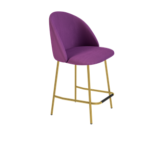 Полубарный стул SHT-ST35 / SHT-S29P-1 (ягодное варенье/золото) в Магадане