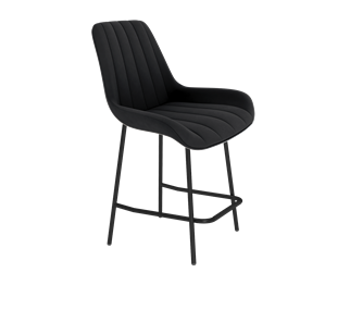 Полубарный стул SHT-ST37 / SHT-S29P-1 (ночное затмение/черный муар) в Магадане