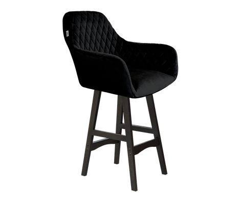 Полубарный стул SHT-ST38 / SHT-S65-1 (ночное затмение/венге) в Магадане - изображение