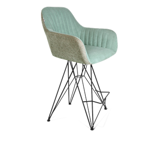 Полубарный стул SHT-ST38-3 / SHT-S66-1 (вечерняя заря/черный муар) в Магадане