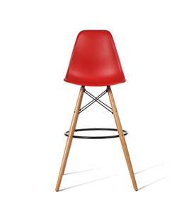 Барный стул DSL 110 Wood bar (оранжевый) в Магадане - предосмотр 1