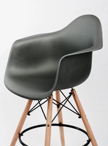 Барный стул DSL 330 Wood bar (черный) в Магадане - предосмотр 2