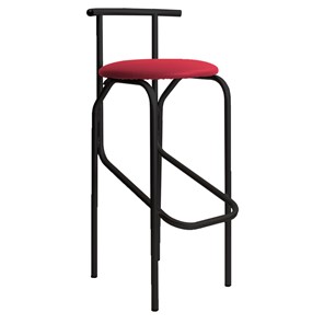 Кухонный барный стул Jola black, кожзам V в Магадане - предосмотр