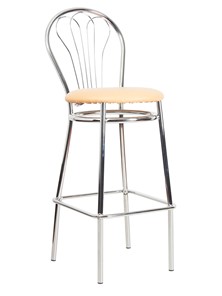 Кухонный барный стул Venus Hoker chrome, кожзам V в Магадане - предосмотр