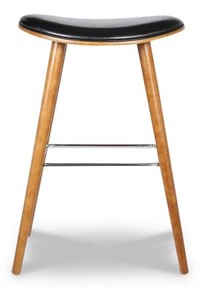 Полубарный стул JY1730-65 черный в Магадане