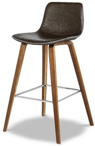Полубарный стул JY1733-61 коричневый в Магадане