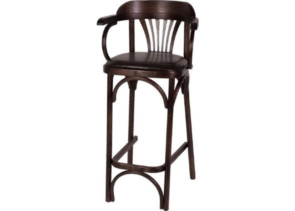 Барный стул 650 мягкий (темный тон) в Магадане - изображение
