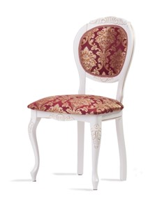 Обеденный стул Барокко с резьбой (нестандартная покраска) в Магадане - предосмотр