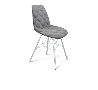 Кухонный стул SHT-ST29-C20/S100 (серый туман/хром лак) в Магадане