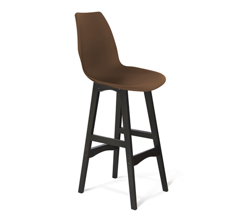 Барный стул SHT-ST29/S65 (коричневый ral 8014/венге) в Магадане - изображение