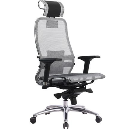 Офисное кресло Samurai S-3.04, серый в Магадане - изображение