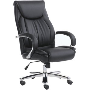 Офисное кресло Brabix Premium Advance EX-575 (хром, экокожа, черное) 531825 в Магадане - предосмотр