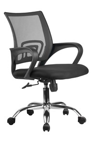 Кресло компьютерное Riva Chair 8085 JE (Черный) в Магадане