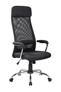 Офисное кресло Riva Chair 8206 HX (Черный/черный) в Магадане