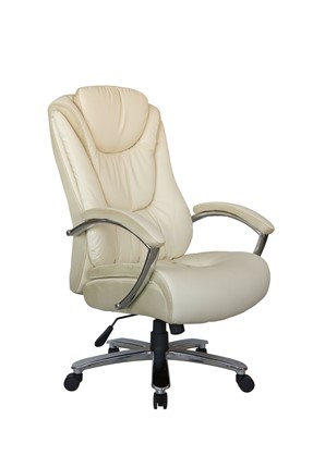 Офисное кресло Riva Chair 9373 (Бежевый) в Магадане - изображение