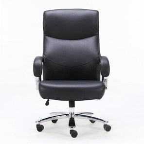 Кресло Brabix Total HD-006 (экокожа, хром, черное) 531933 в Магадане