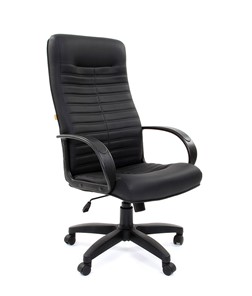 Офисное кресло CHAIRMAN 480 LT, экокожа, цвет черный в Магадане