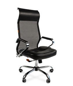Кресло компьютерное CHAIRMAN 700 сетка, цвет черный в Магадане - предосмотр