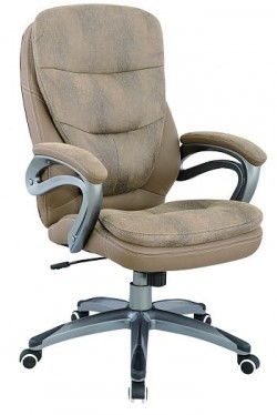 Офисное кресло J 9302 ткань /пластик, песочный в Магадане - изображение