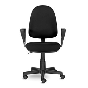 Офисное кресло Brabix Prestige Ergo MG-311 (регулируемая эргономичная спинка, ткань, черное) в Магадане